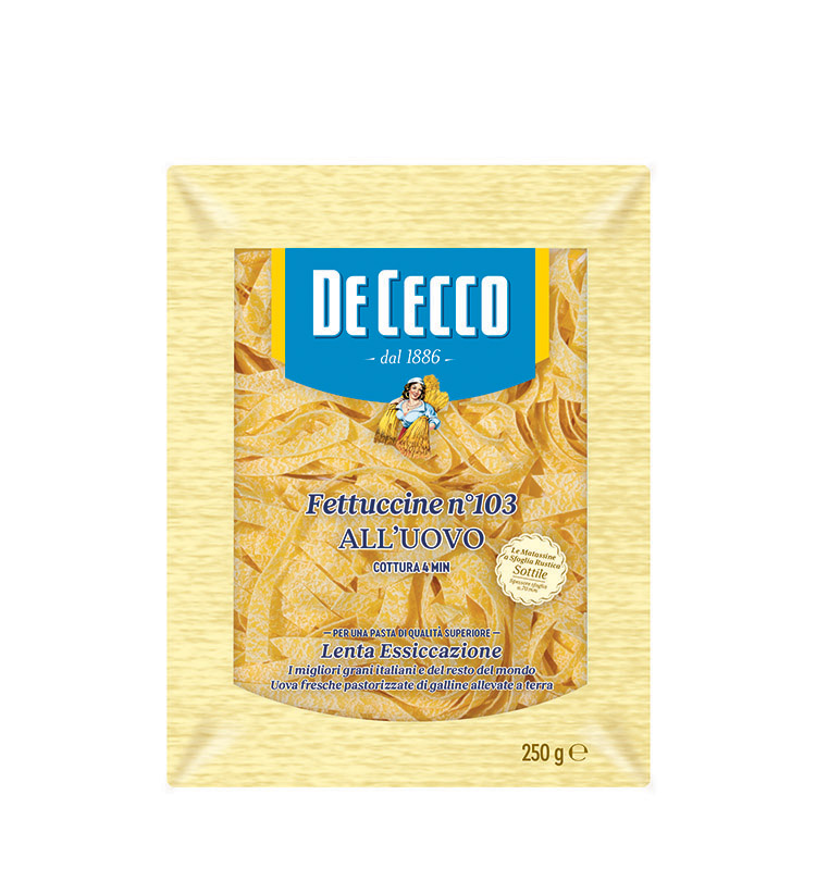 פסטה פטוצ'יני ביצים 250 גרם De Cecco